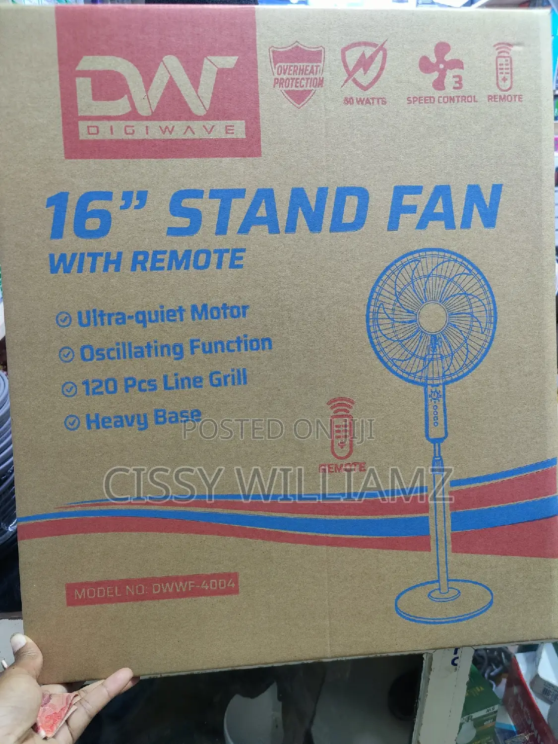 16"Stand Fan/16"Digiwave Stand Fan/16"Stand Fan/Stand Fan