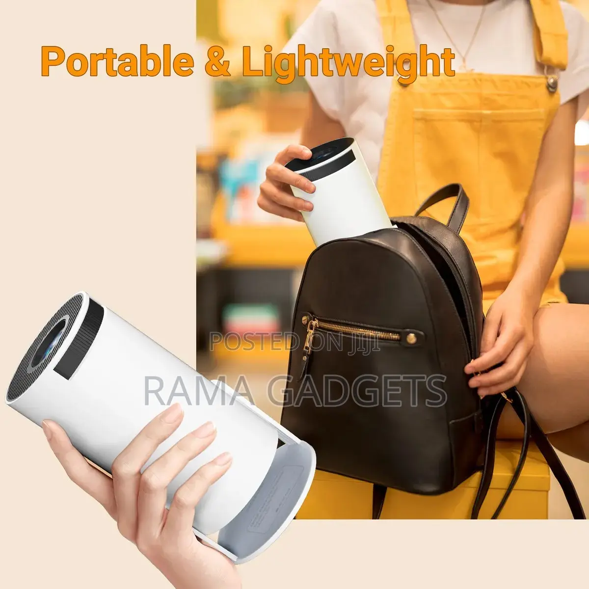 Smart 2 Full HD Projector Wifi Mini HD Projector -White