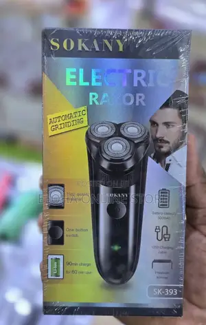 SK-393 Sokany Rechargeable Electrical Shaver