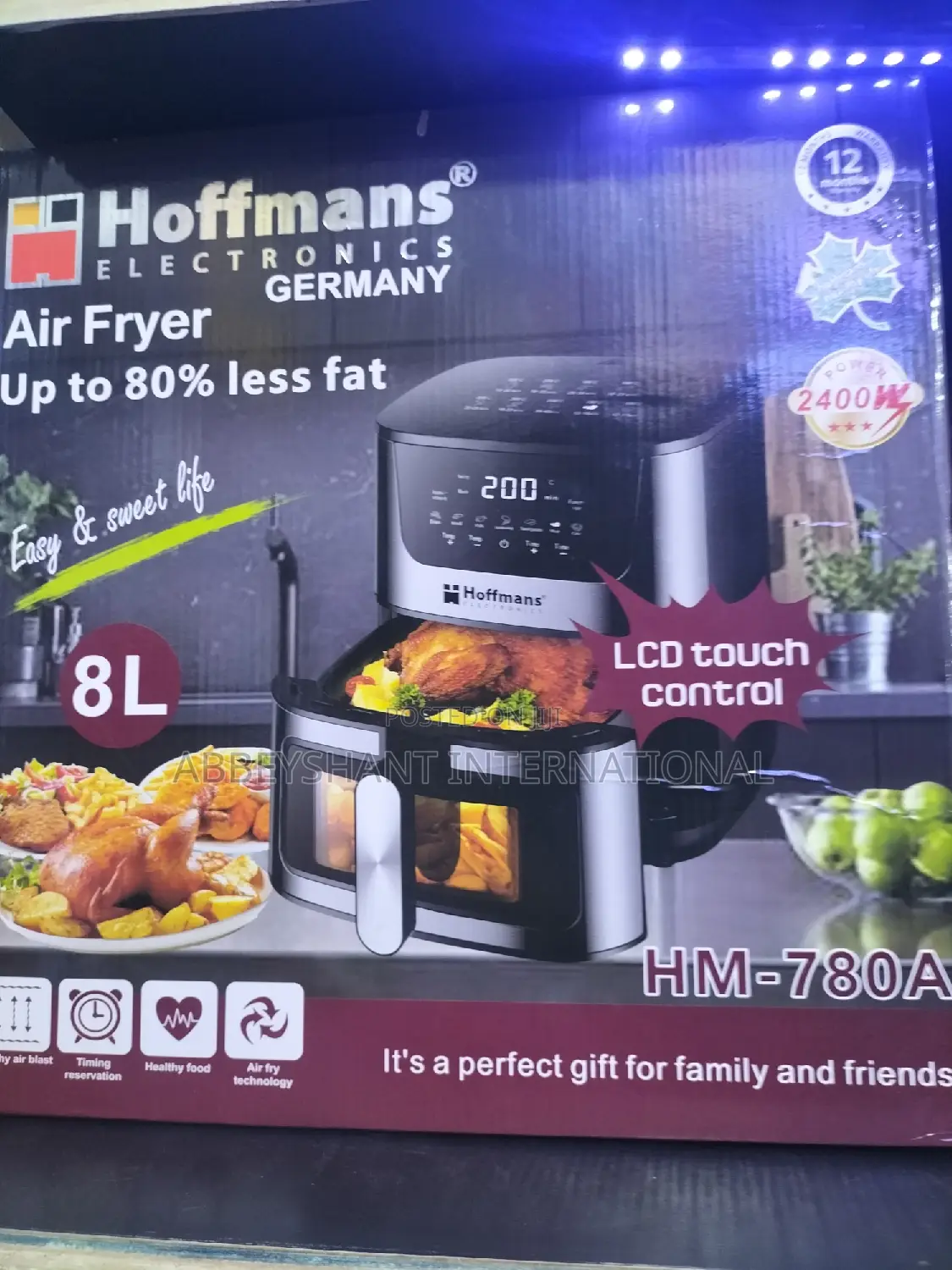 Air Fryer 8L Electric Air Fryer Hoffman Air Fryer