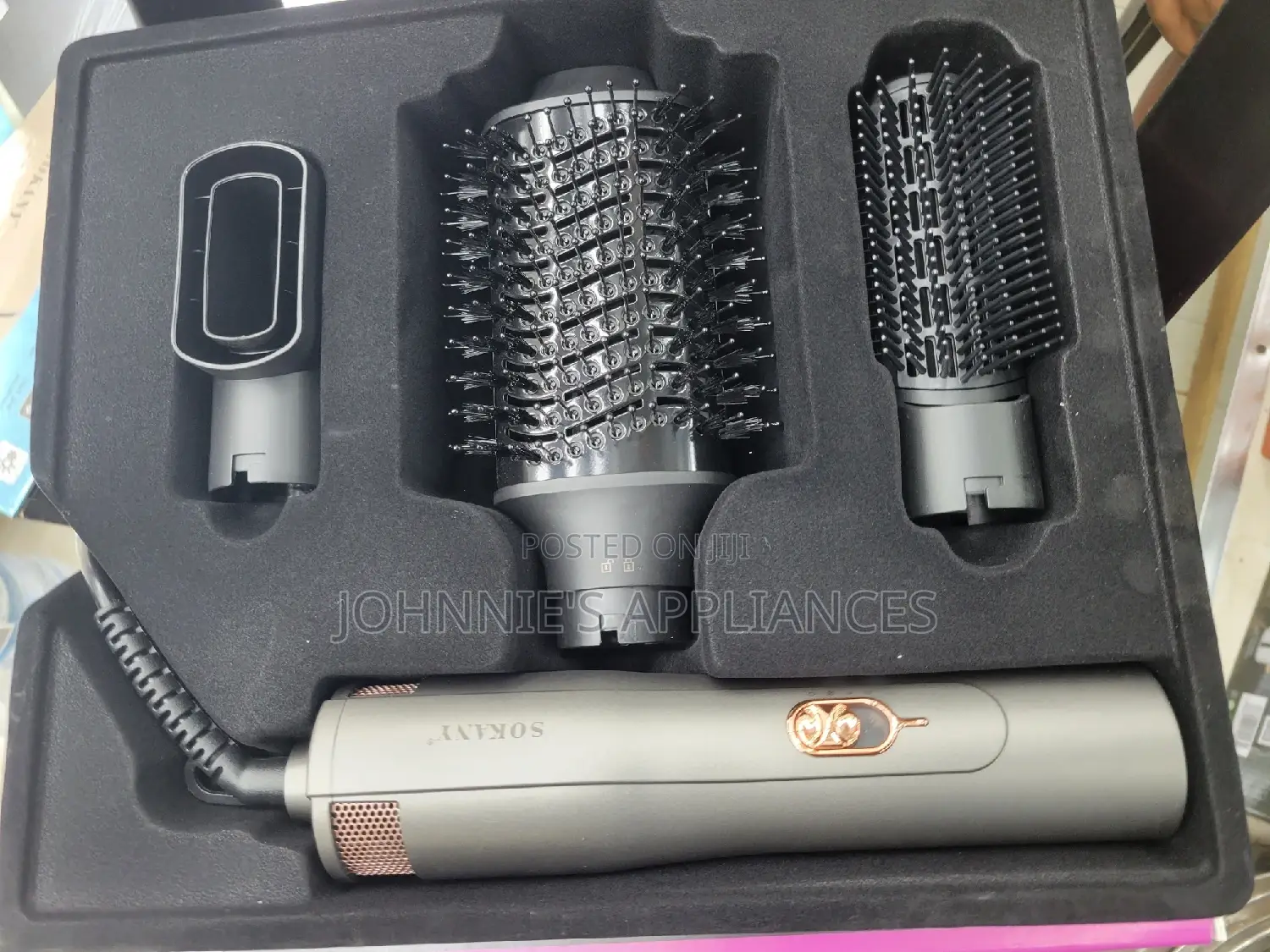 Sokany Hot Air Comb 3in1 Straightener