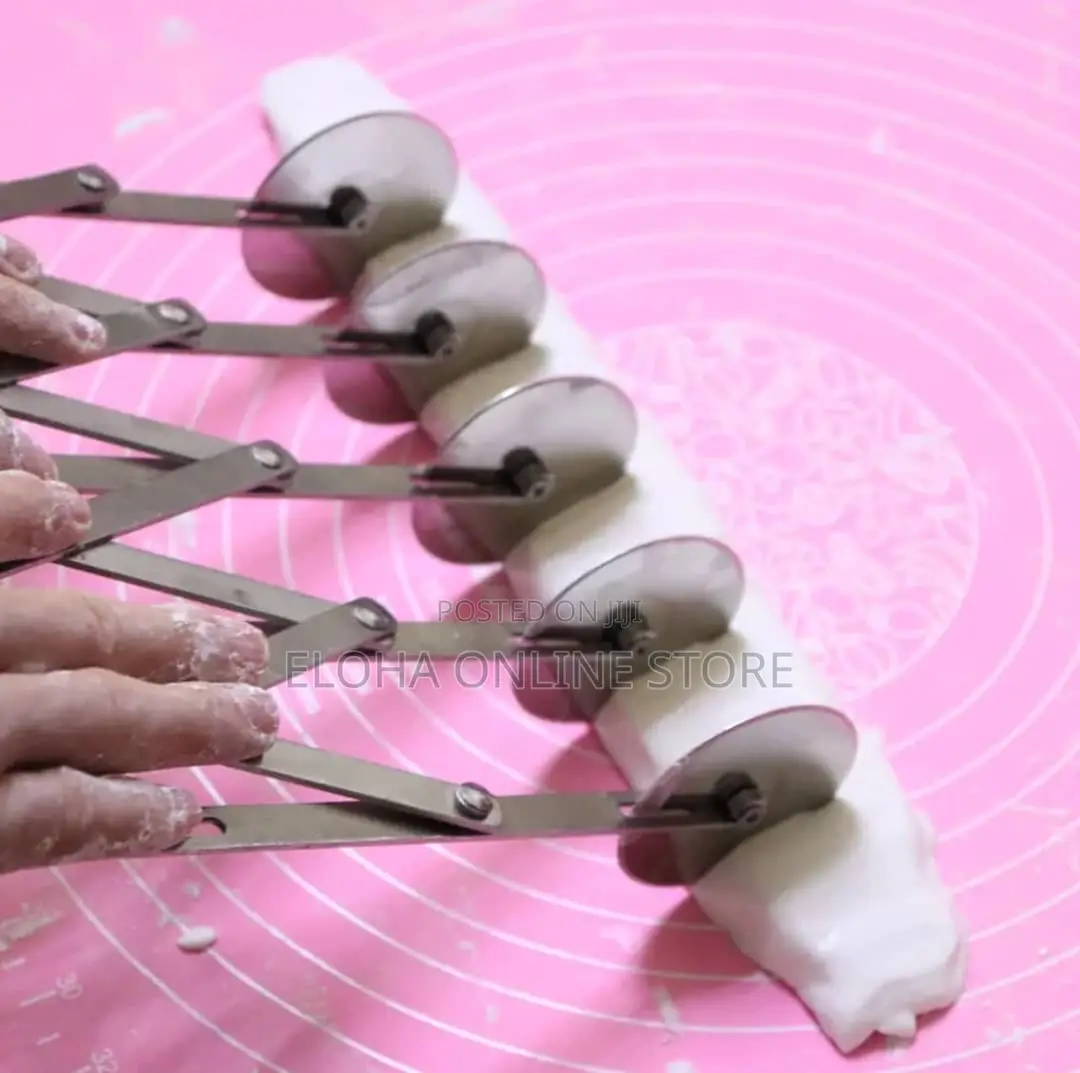 5-Wheel Pizza Cutter/ Dough Divider/ Pasta Knife Roller