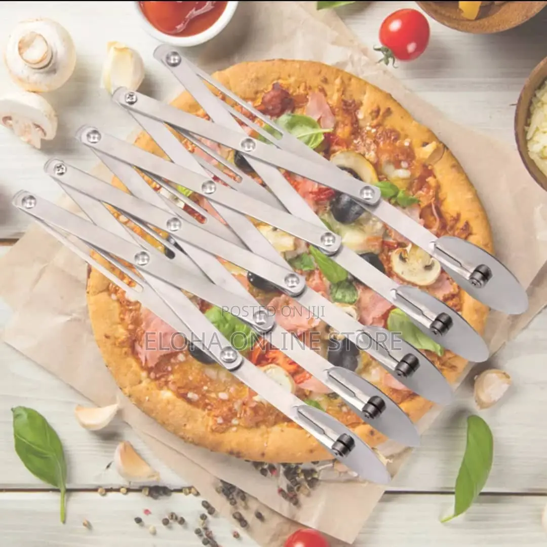 5-Wheel Pizza Cutter/ Dough Divider/ Pasta Knife Roller