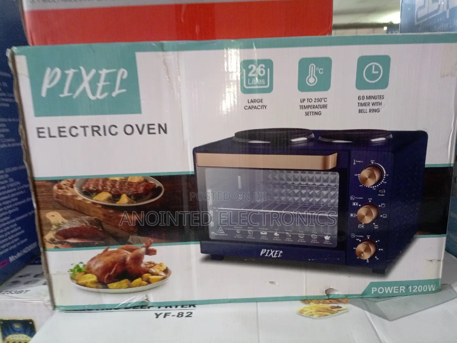 Pixel Oven With a Hotplate 20L