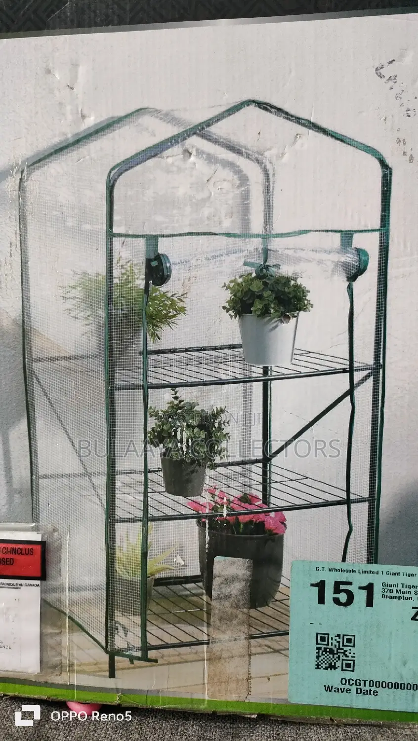 UK Used Green House Cage / Flame