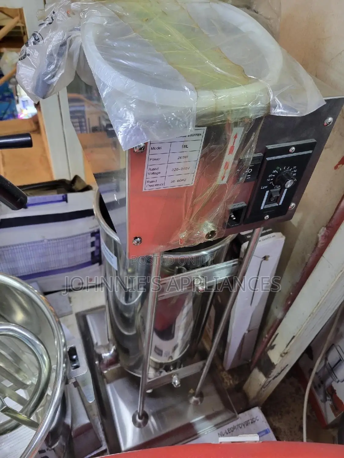 Commercial Electric Sausage Maker Machine 15l