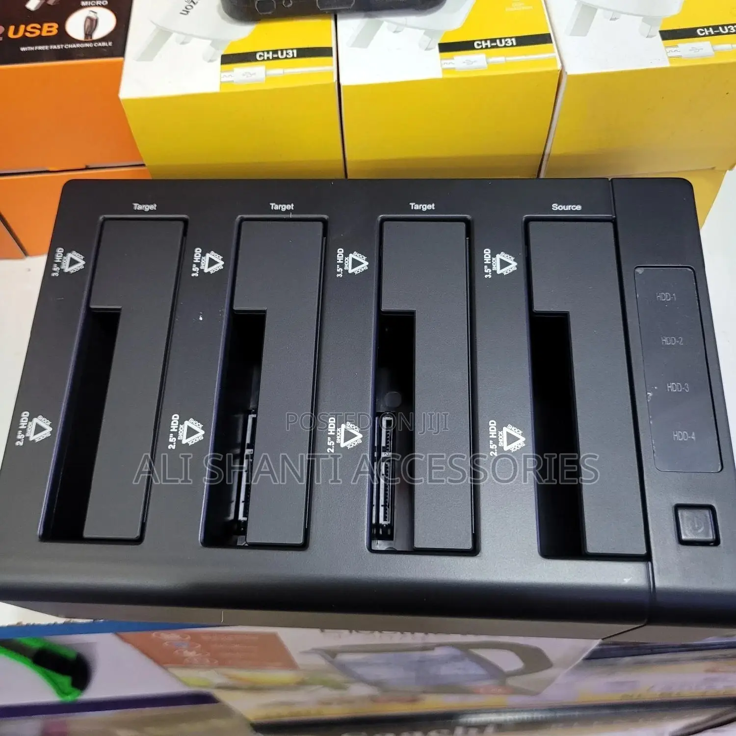 4bay 3.5" Sata HDD/SSD Docking Station, Oric Dockin Station