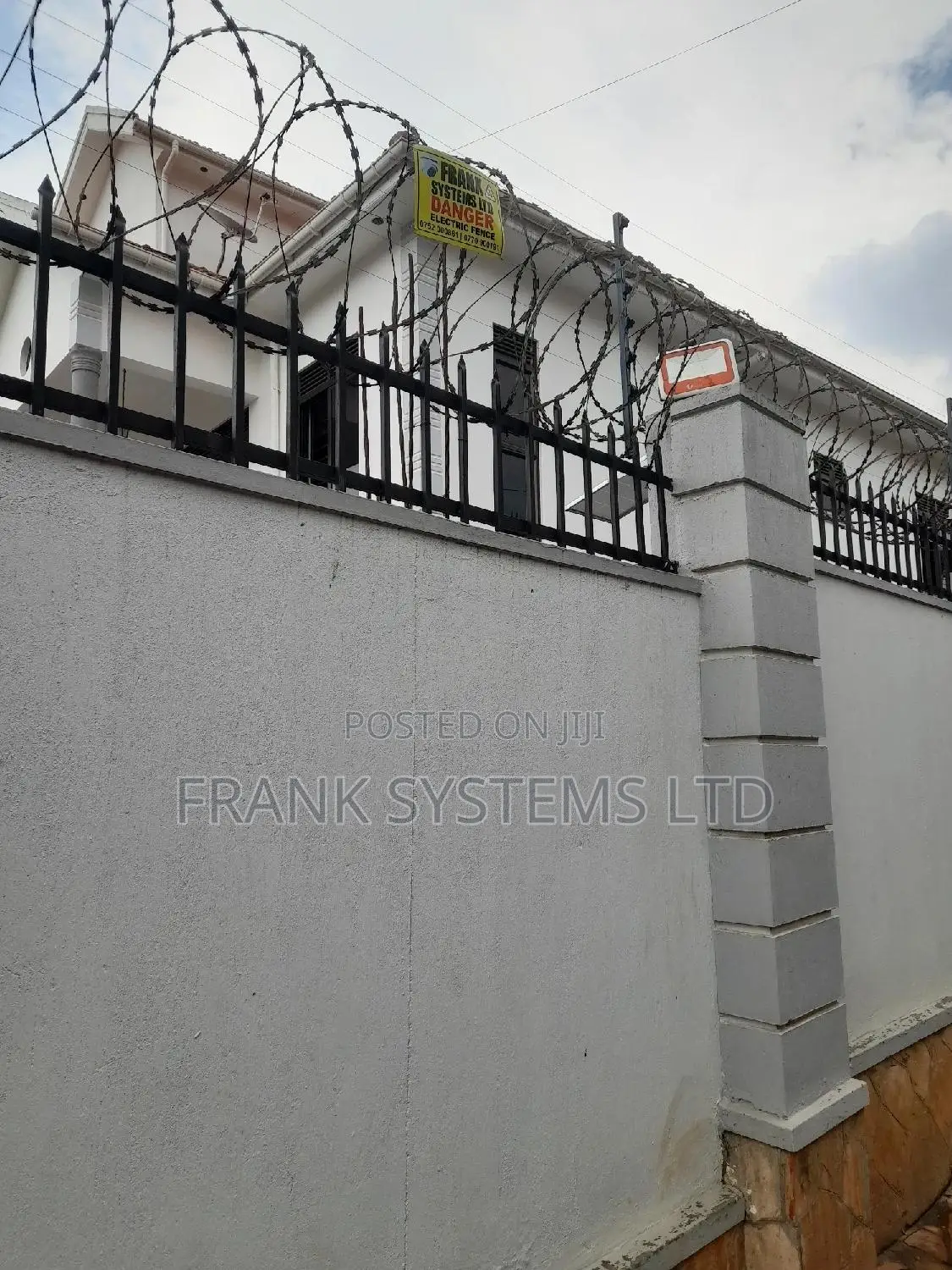 Electric Fence System Installation 120m