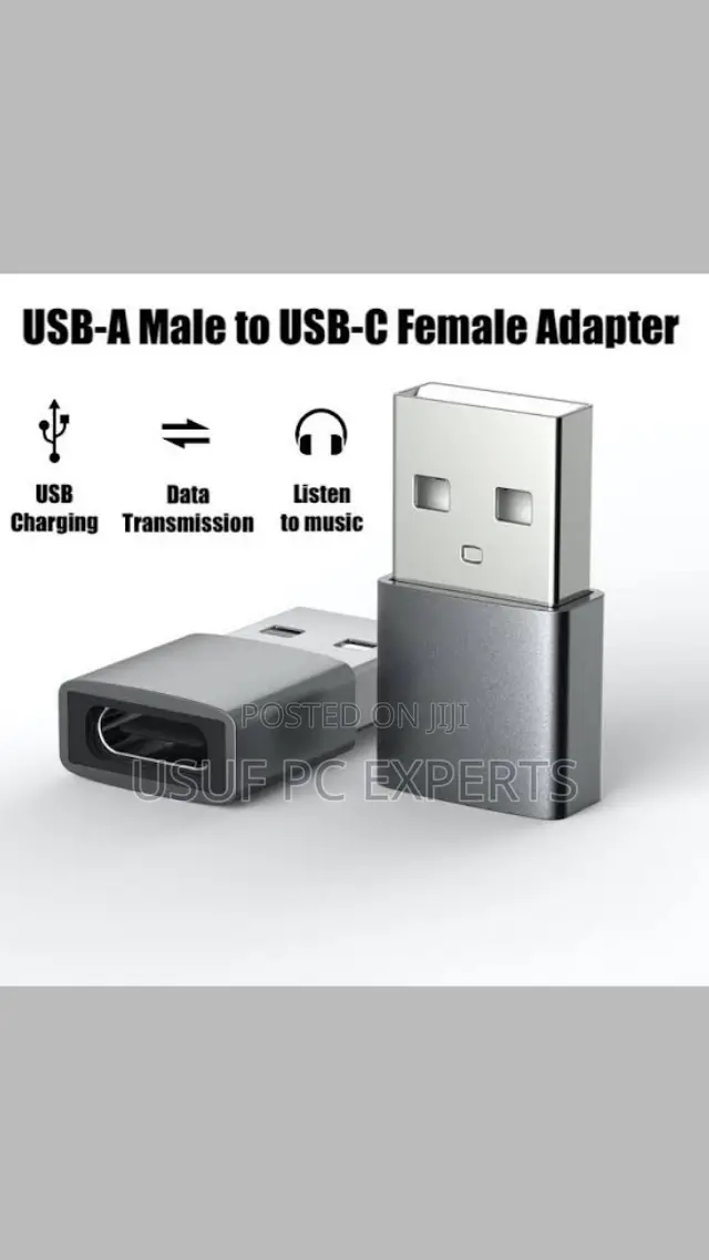 Male USB 3 to USB 3.1 Type C Female Data Adapter