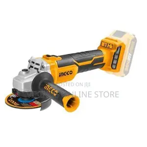 Photo - INGCO Industrial Lithium-Ion Angle Grinder-Yellow