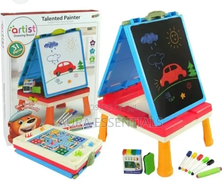 2 in 1 Multipurpose Double Faced Drawing Board