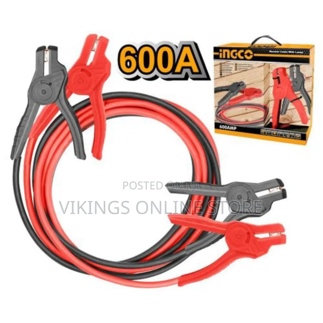 INGCO Booster Cable - Red, Black. 600AMPS