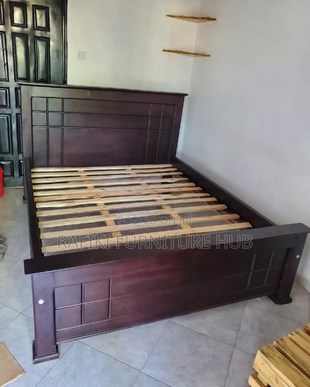 Tile Bed / 5by6 Bed / Wooden Bed/ Furniture/ Luxury Bed
