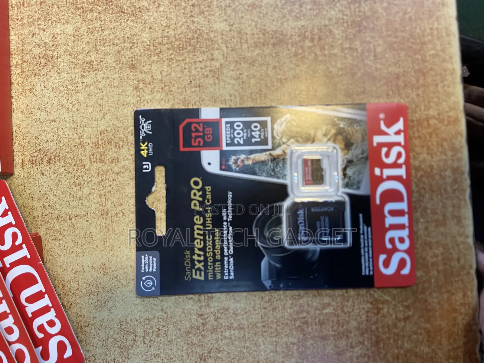 512 Extreme Prob Micro SD Sandisk