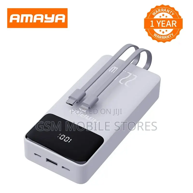 Amaya APW-13 Power Bank 20000mah 22.5W Super Fast Charging