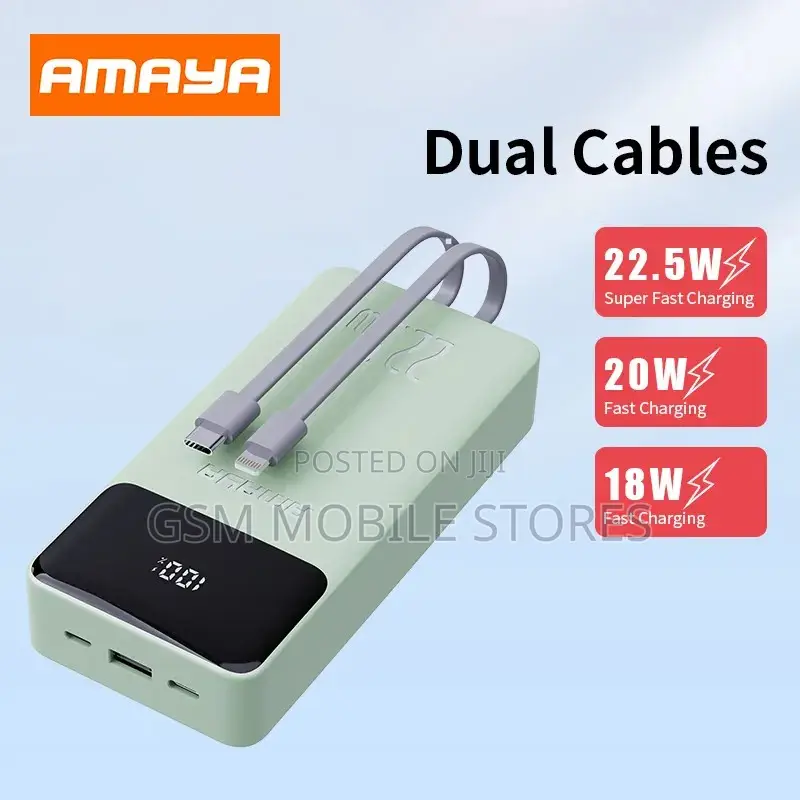 Amaya APW-13 Power Bank 20000mah 22.5W Super Fast Charging