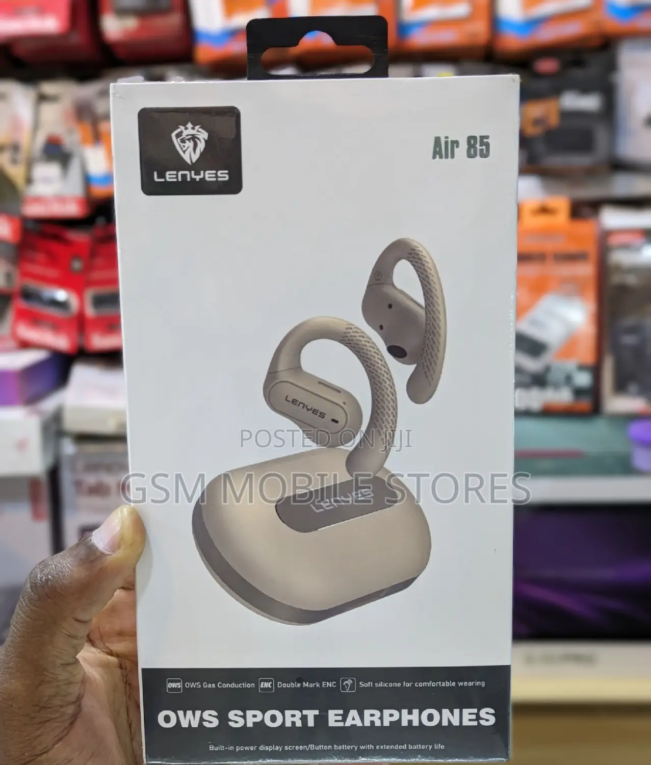 Lenyes Air 85 OWS Sportbuds Metal Compartment Wireless
