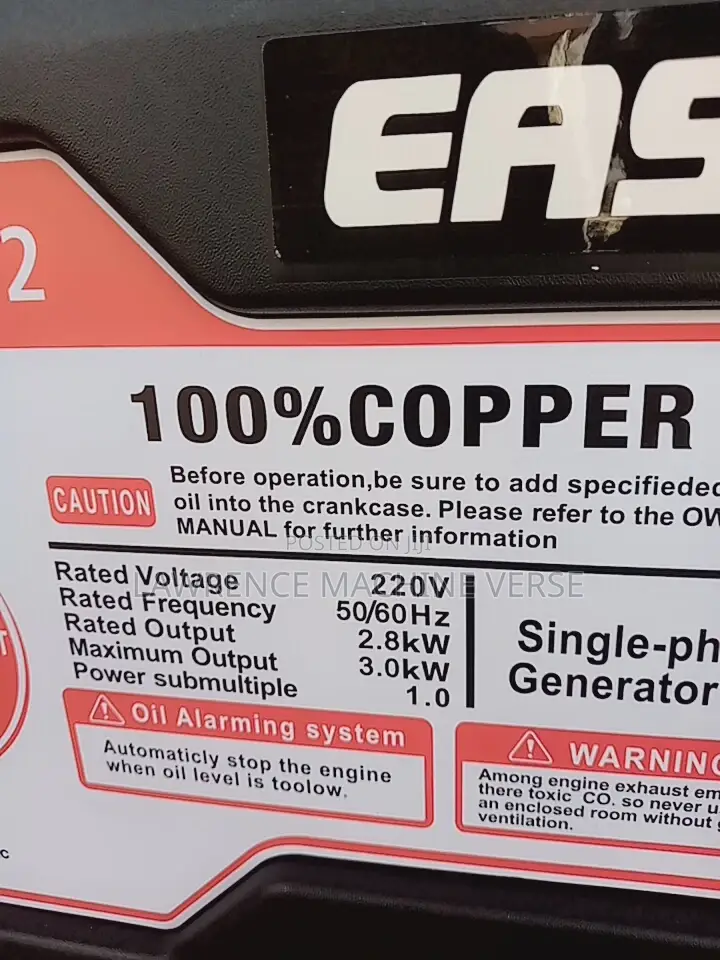Generator 3kva Key State