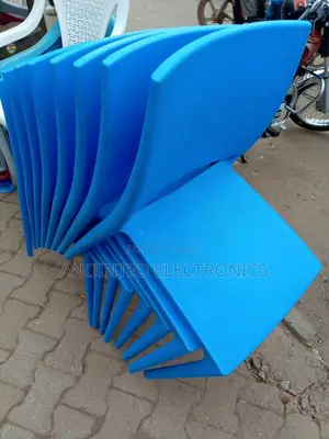 Plastic Chairs Potable Blue