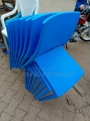 Plastic Chairs Potable Blue
