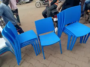 Plastic Chairs Potable Blue