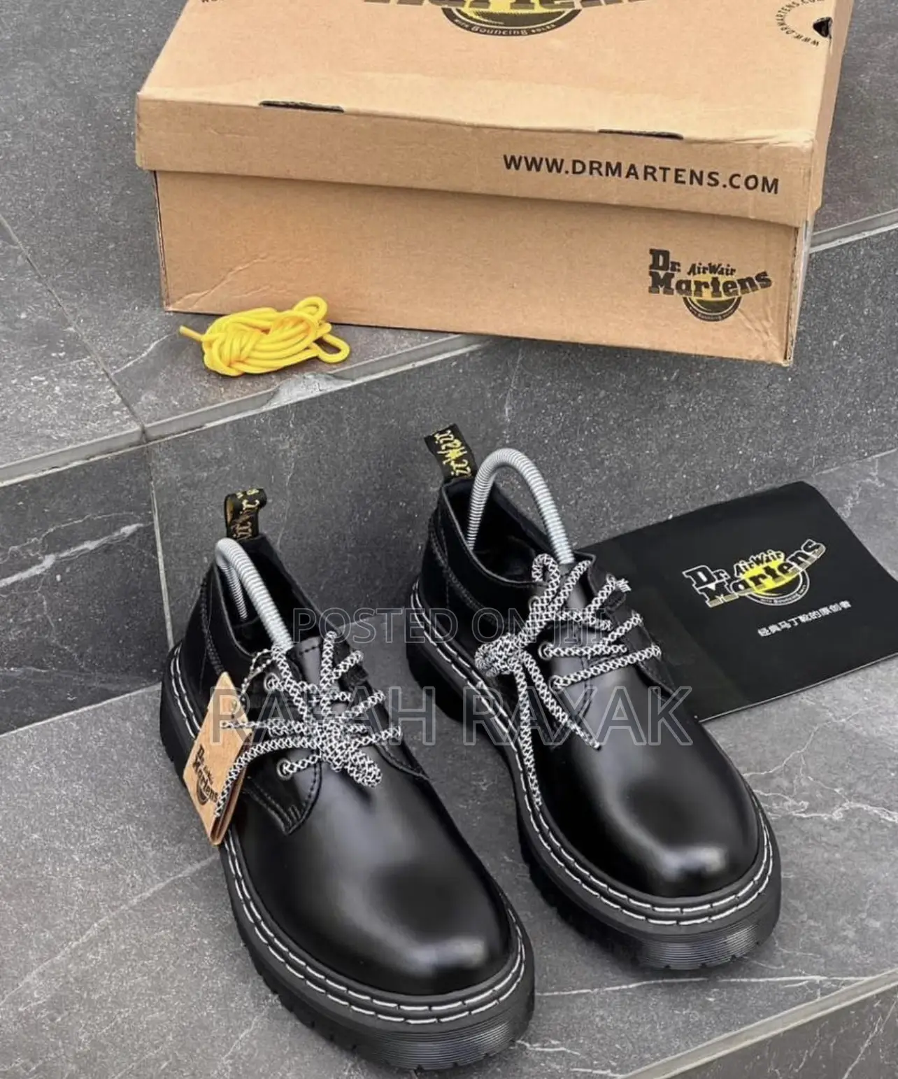 Original Men’S Dr.Martens Premium Leather Shoes
