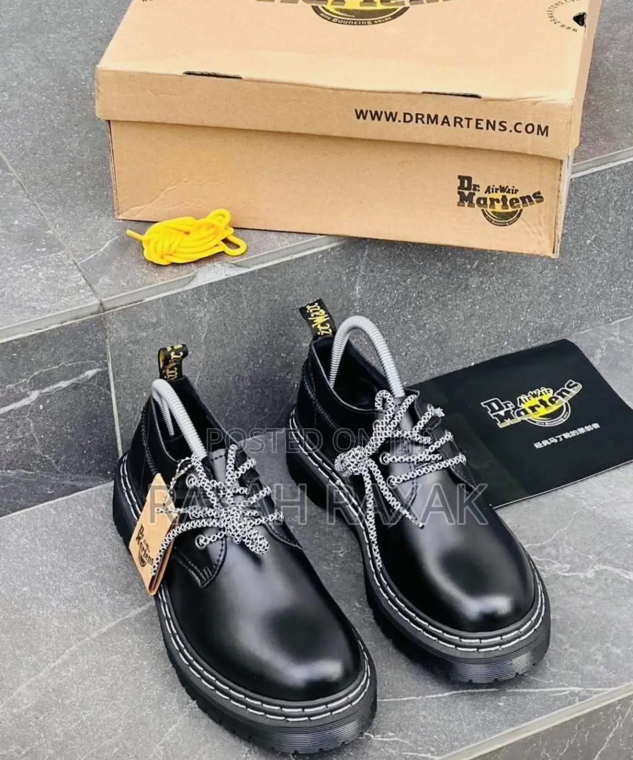 Original Men’S Dr.Martens Premium Leather Shoes