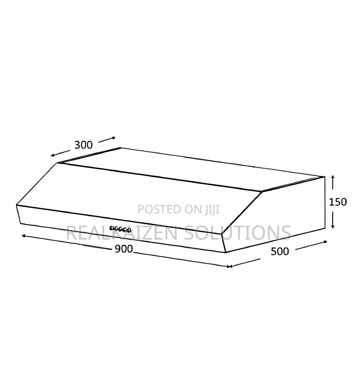 Singapore NEWMATIC Undermount Chimney Slim Kitchen Hood 90cm