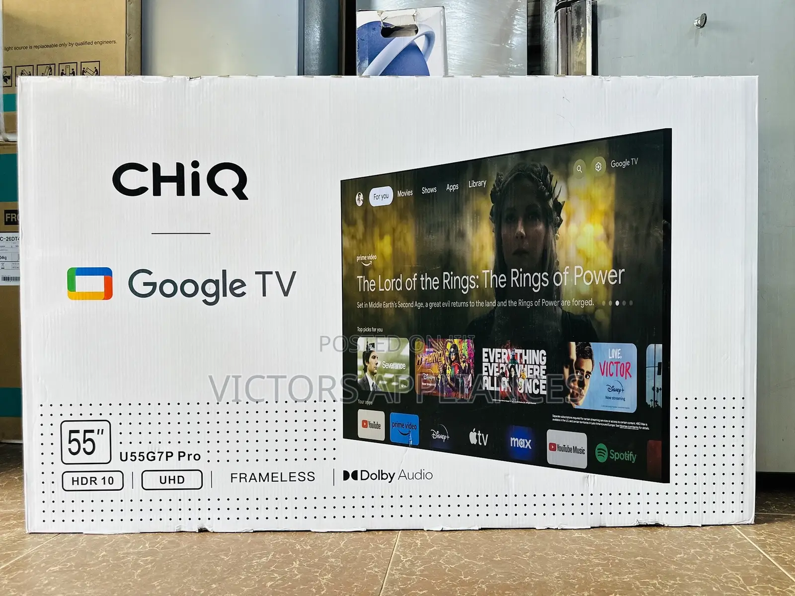 CHIQ 55inch Android Smart TV