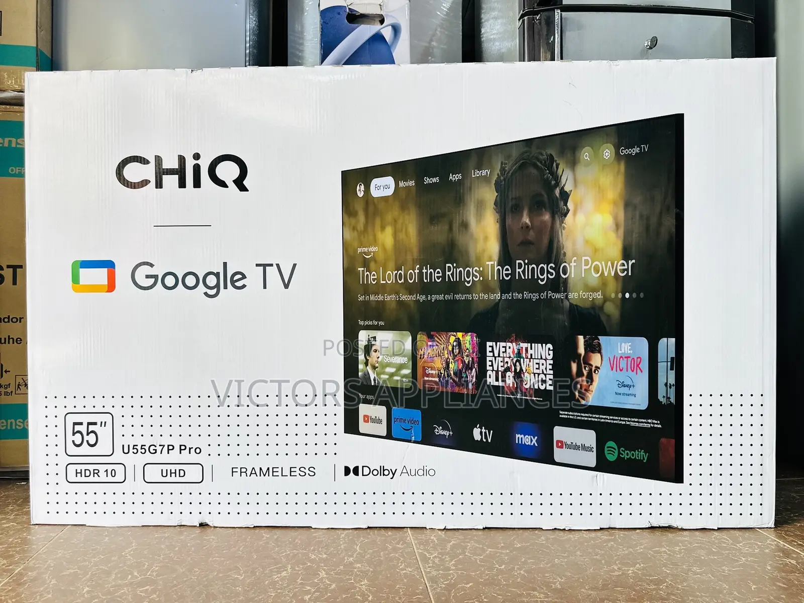 CHIQ 55inch Android Smart TV