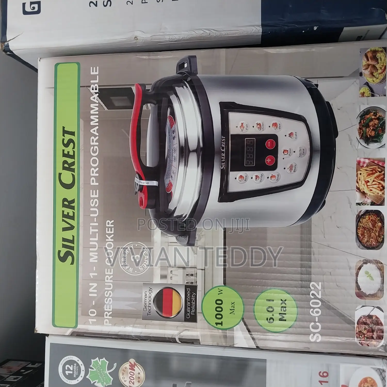 Silver Crest Presure Cooker 10 in 1