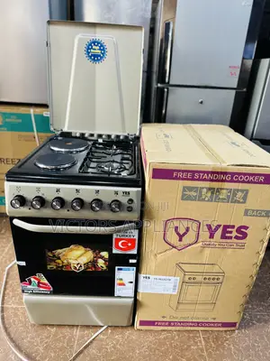 Yes Cooker 2gas 2electric 50x60cm Made in Turkey 