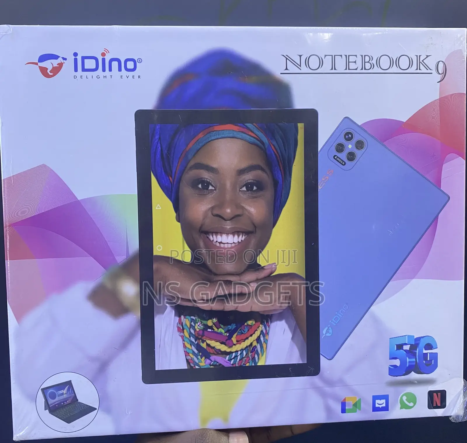 New Idino Notebook 9 512 GB Blue