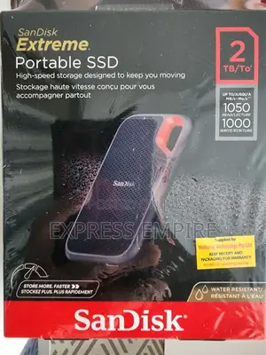Scan Disk Extreme Portable SSD 2TB
