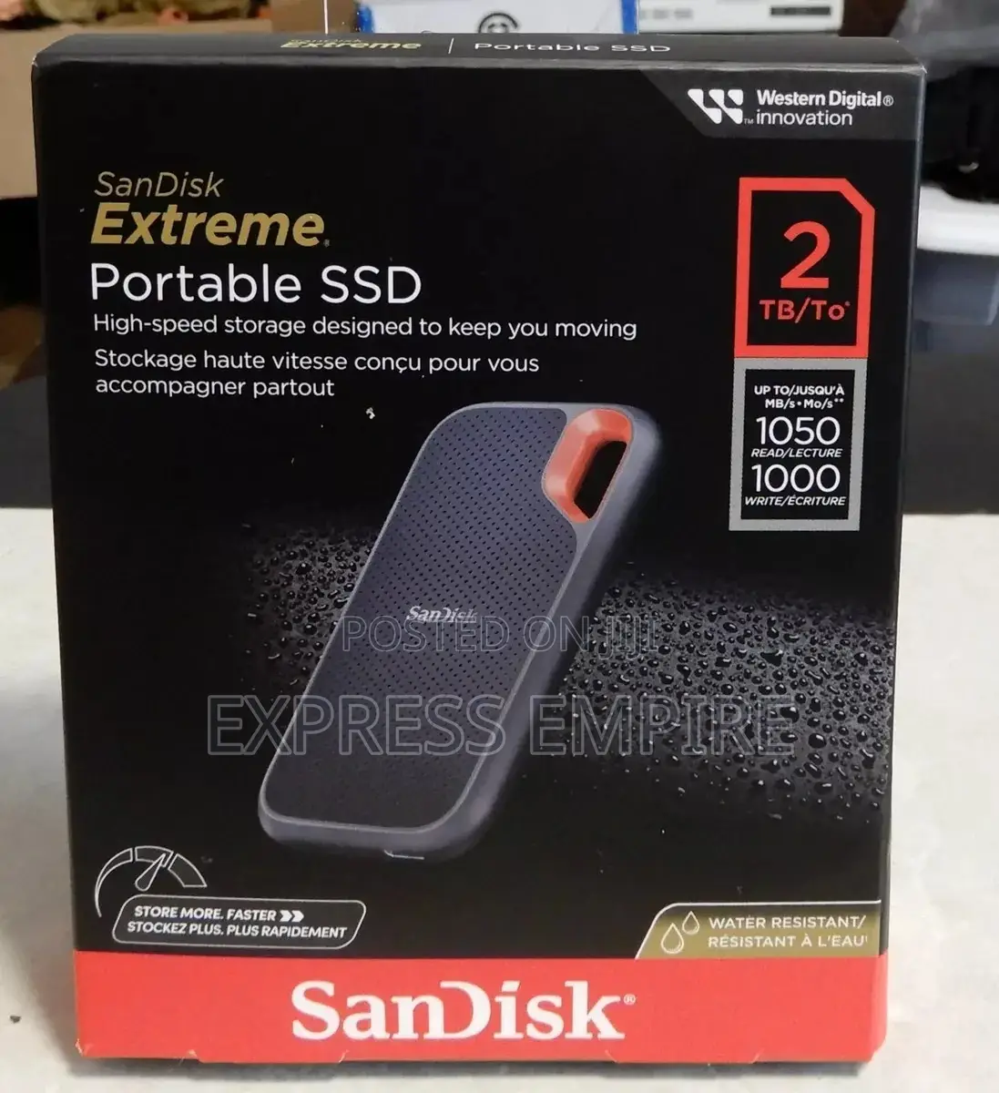 Scan Disk Extreme Portable SSD 2TB