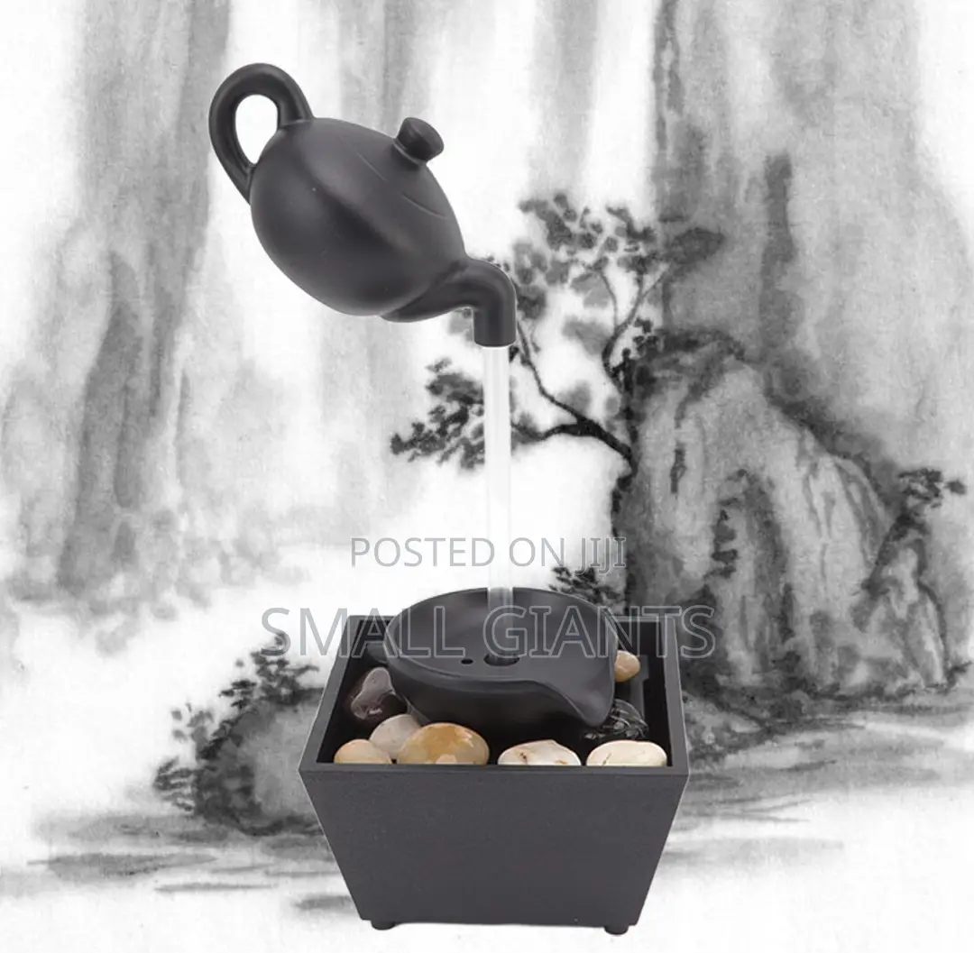 Teapot Water Fountain Ornament