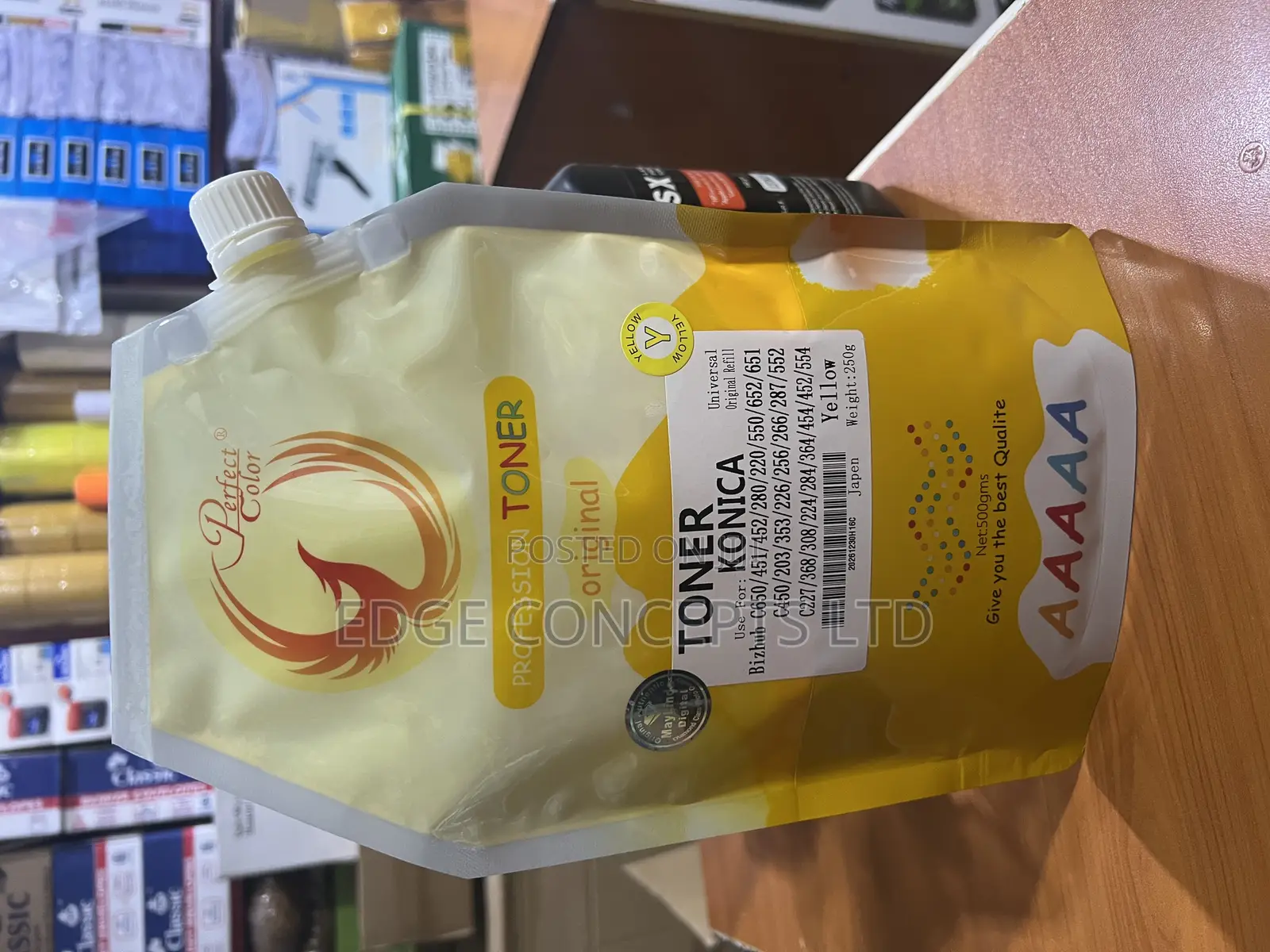 Konica Refill Toner Bizhub Yellow