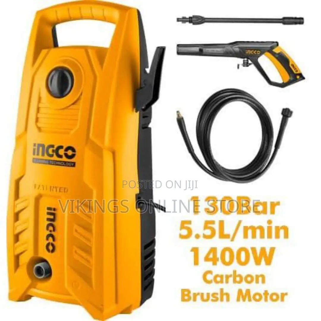 INGCO High Pressure Washer 1400W - Orange