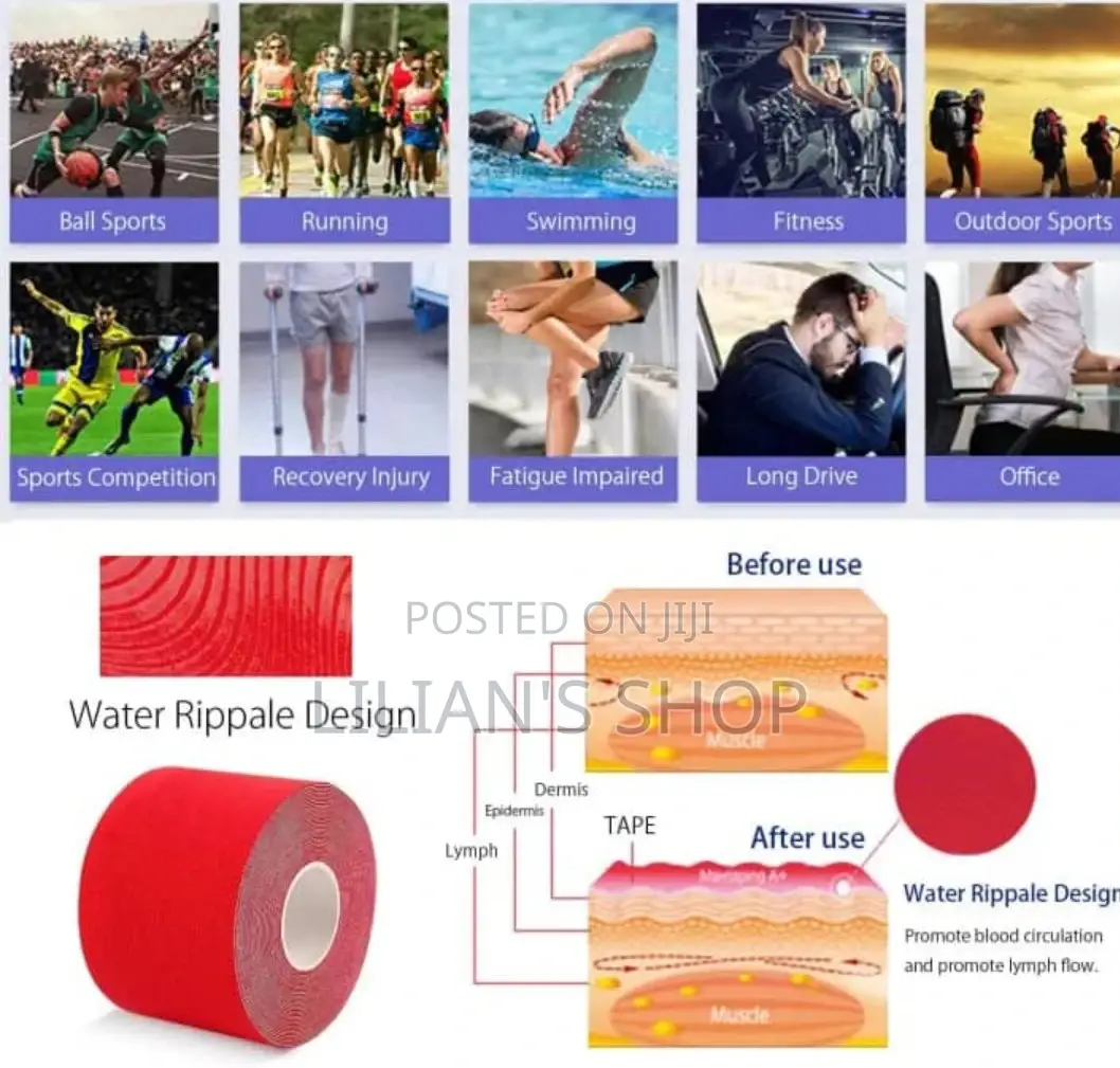 Sports Injury Tape for Knee,Joint, Muscle Support