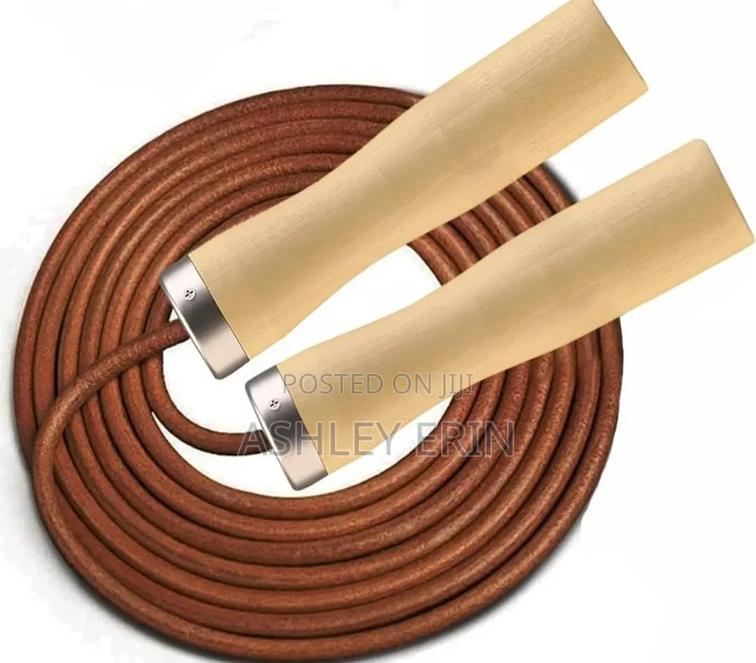 Genuine Leather Skipping Rope