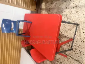 Kindergarten Reading Table Red and White