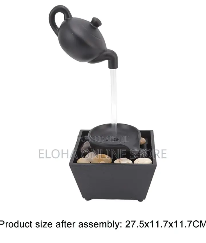 Floating Teapot Water Fountain Ornament