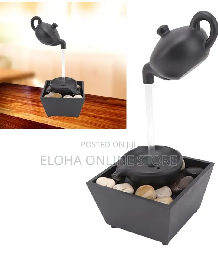 Floating Teapot Water Fountain Ornament