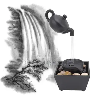 Floating Teapot Water Fountain Ornament