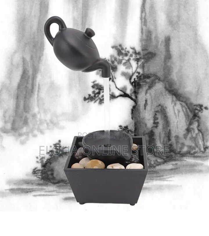 Floating Teapot Water Fountain Ornament