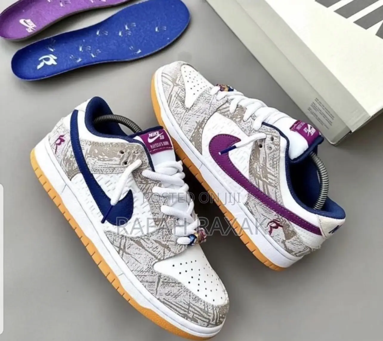 Original Nike SB Dunk Low Pro ISO Purple/Gum Sneakers