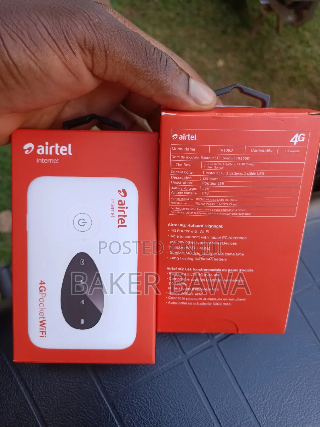 Unlocked 4G Mifi Airtel