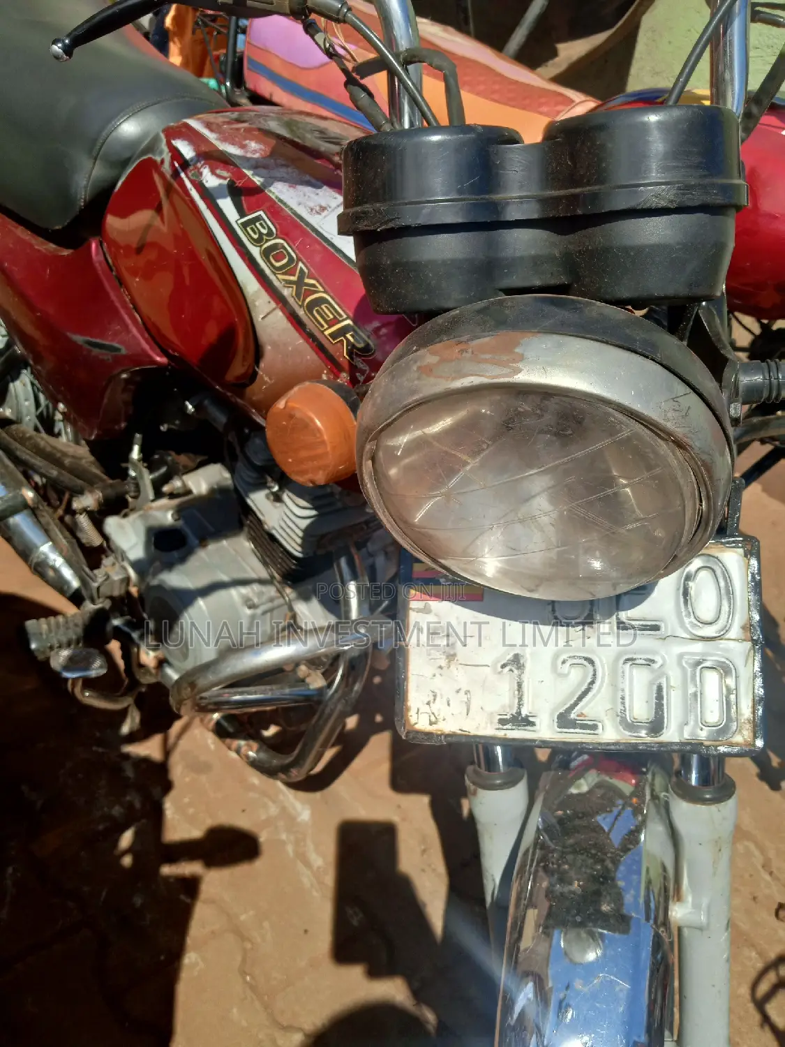 Bajaj Boxer 100 2023 Red