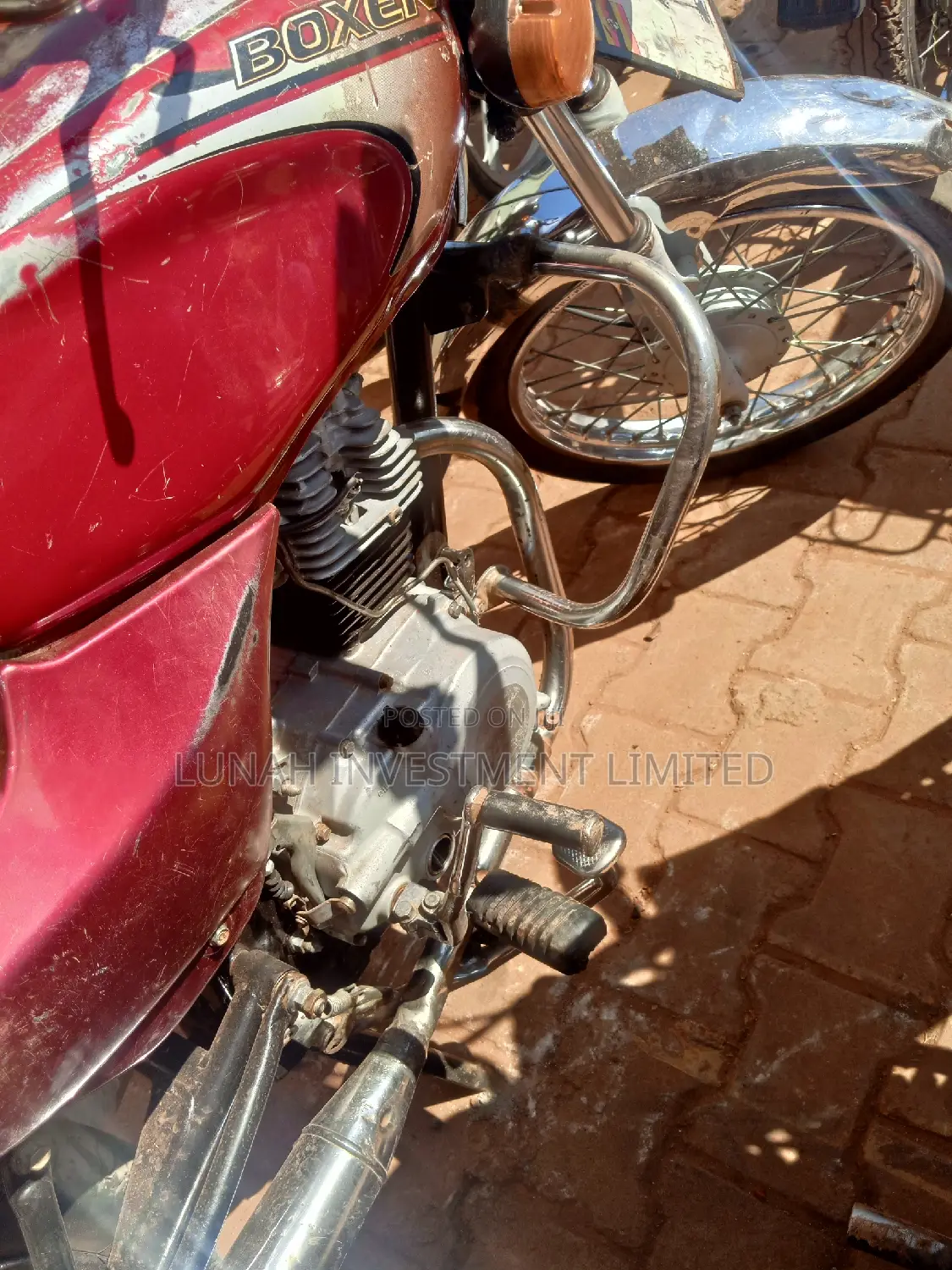 Bajaj Boxer 100 2023 Red
