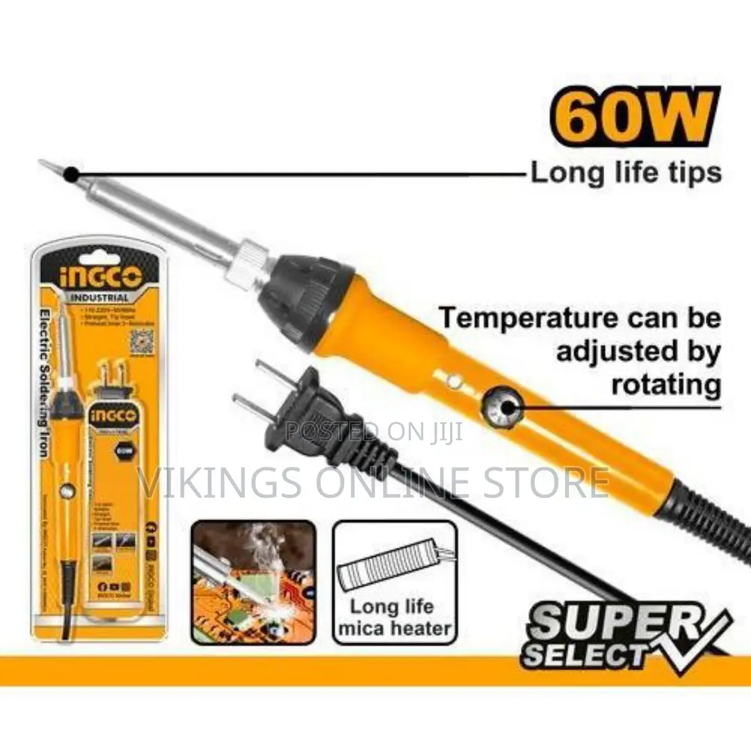 INGCO Electric Soldering Iron 220-240v~50/60hz - 60W -